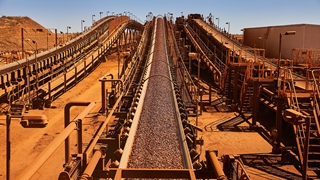 Mining conveyor belt
