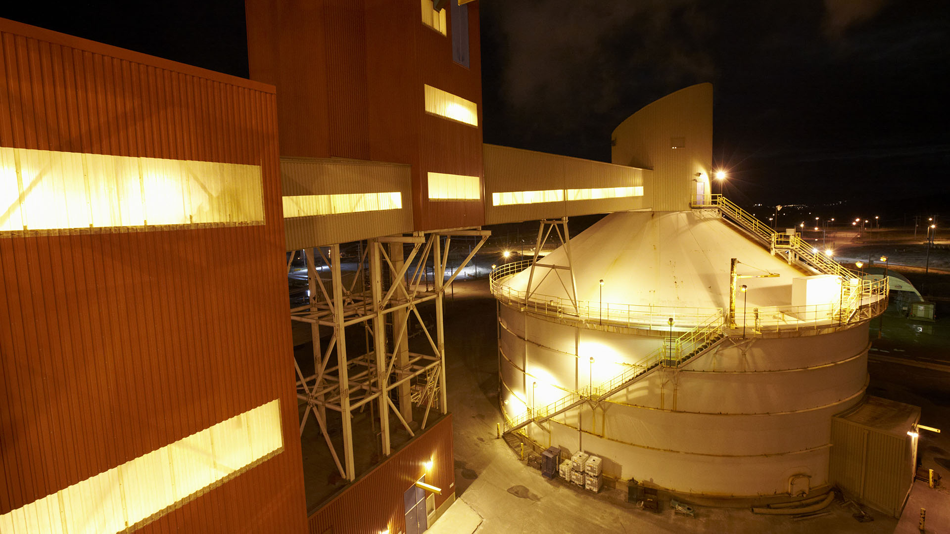 The Vaudreuil Works alumina refinery in Saguenay-Lac-Saint-Jean, Canada