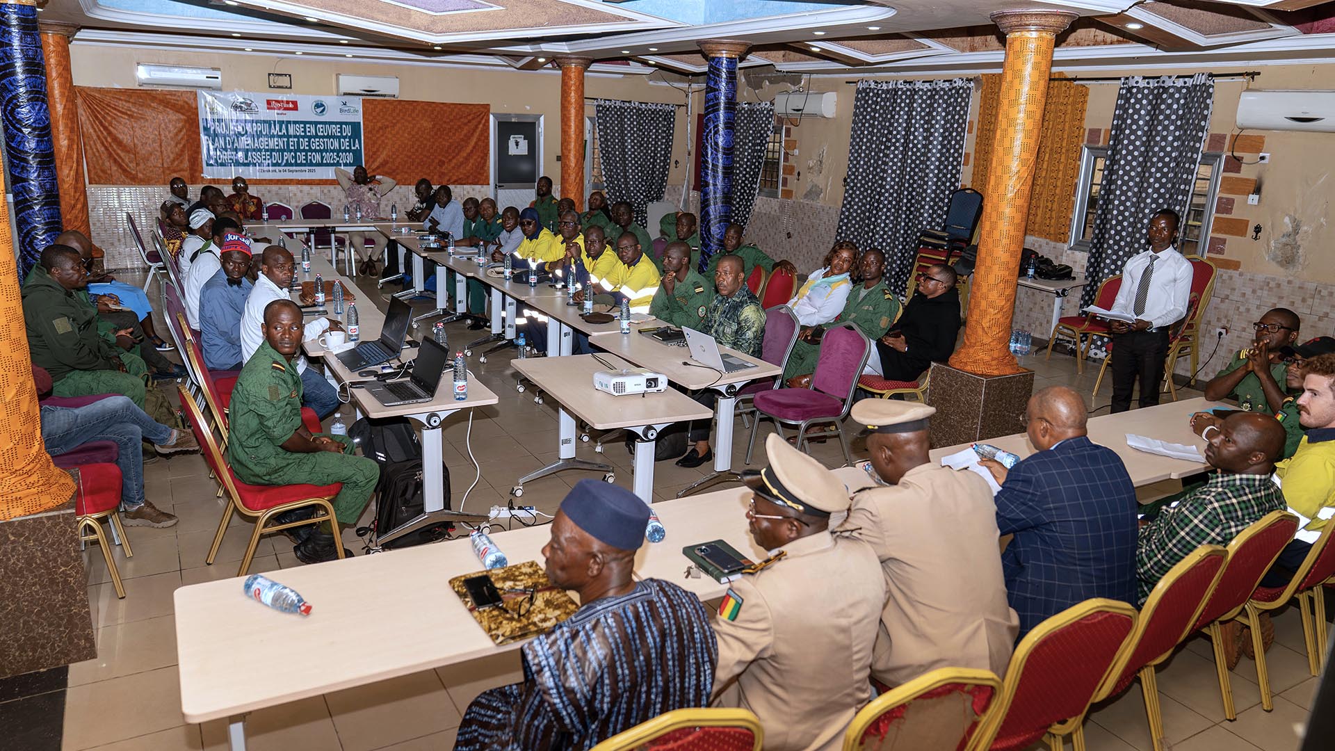 Members of the Pic de Fon partnership meet in September 2025 to officially launch the partnership. 