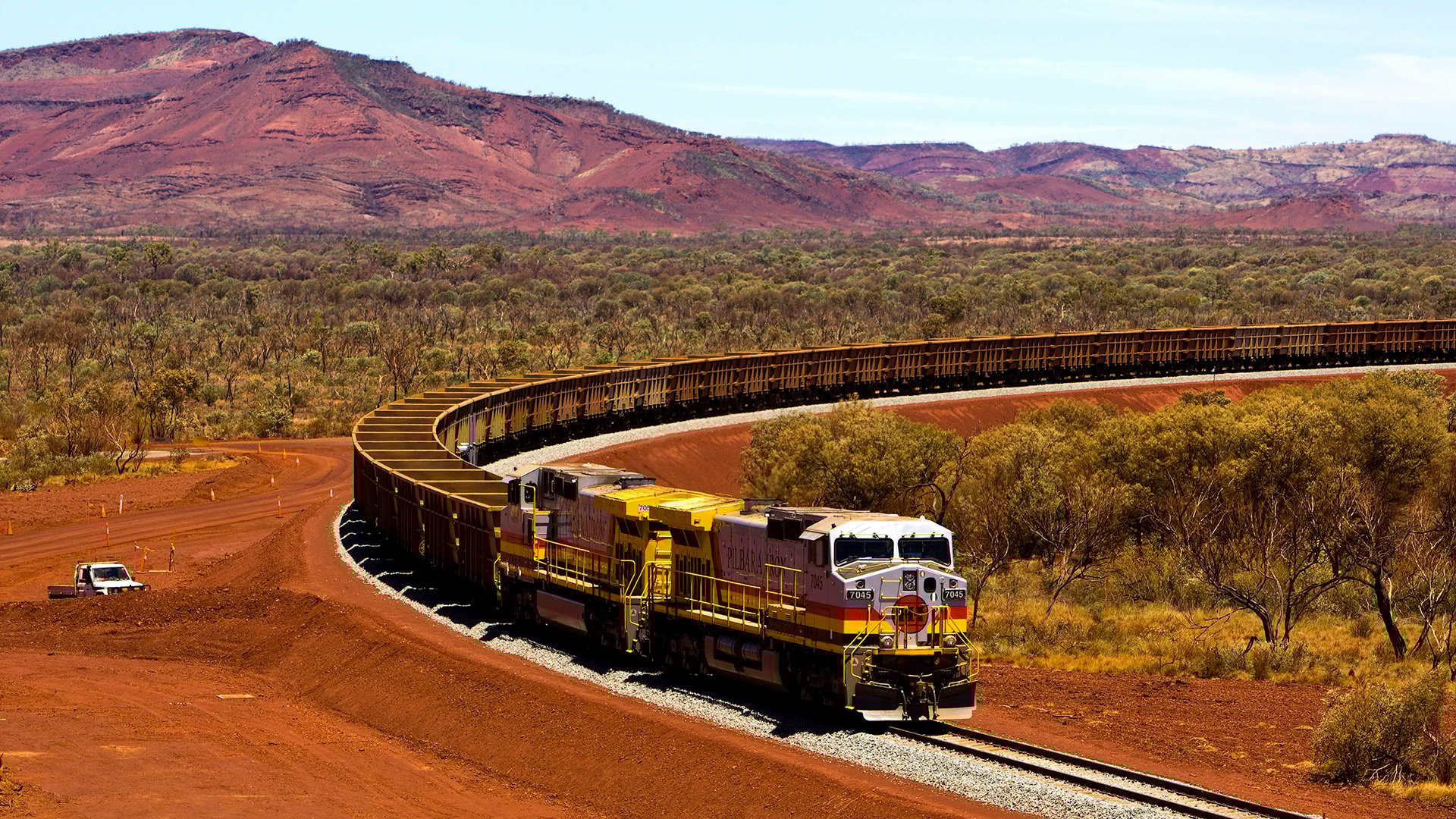 Train in the Pilbara