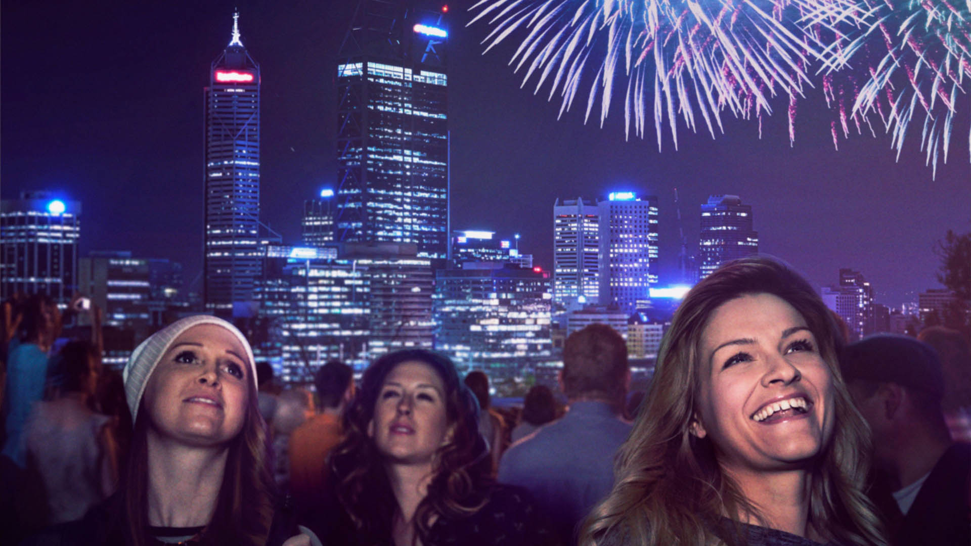 City fireworks