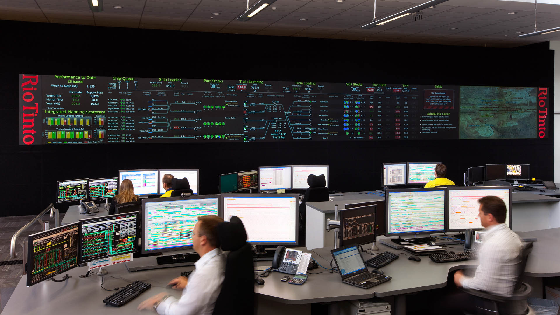 Operations centre in Perth, Australia