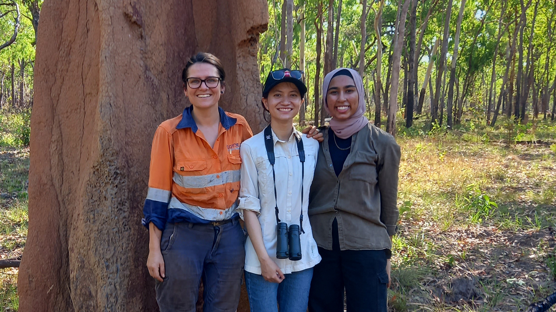 Site visit with Naziah and Alice