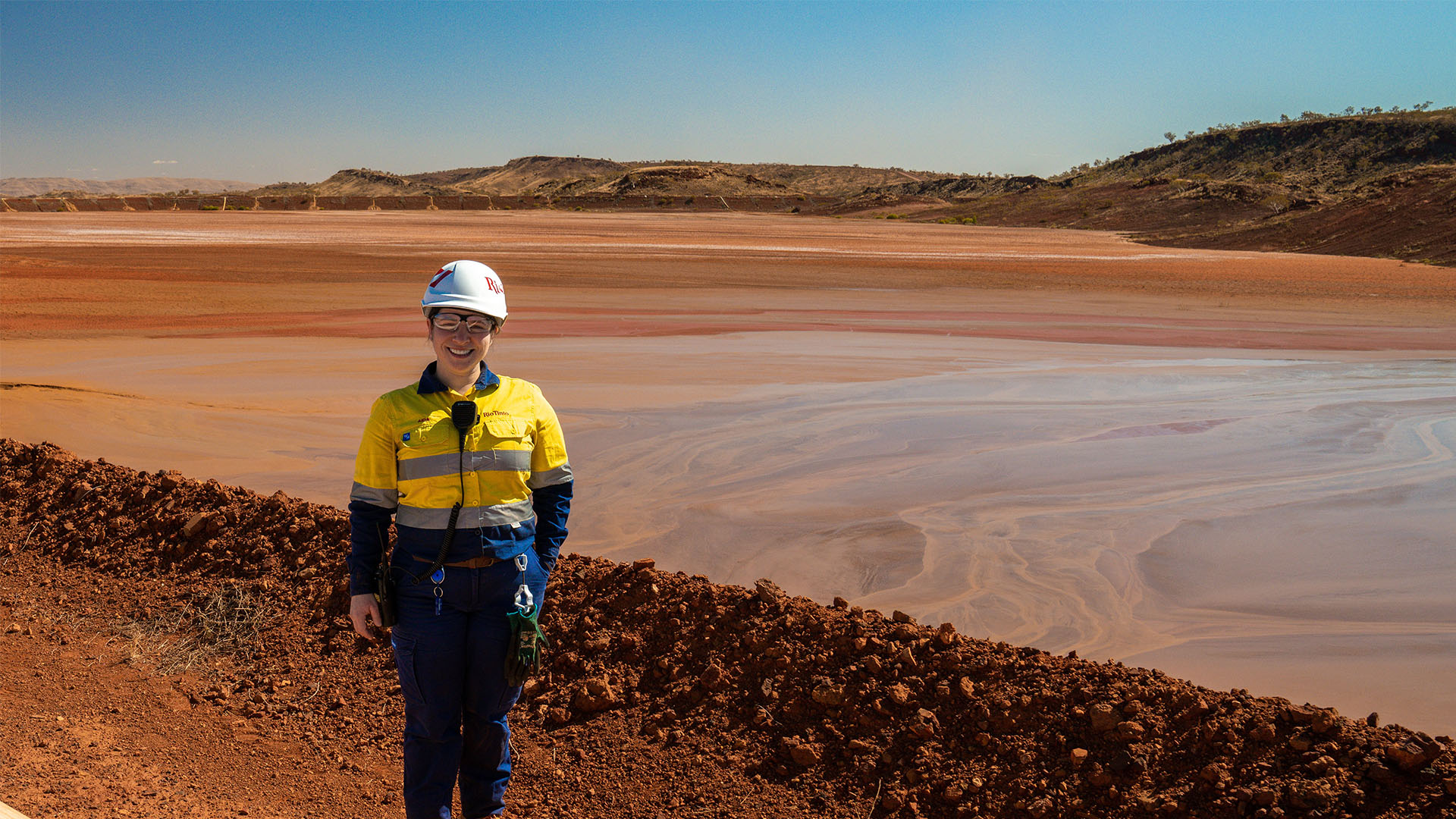 Aida is a tailings and dams engineer at Marandoo 