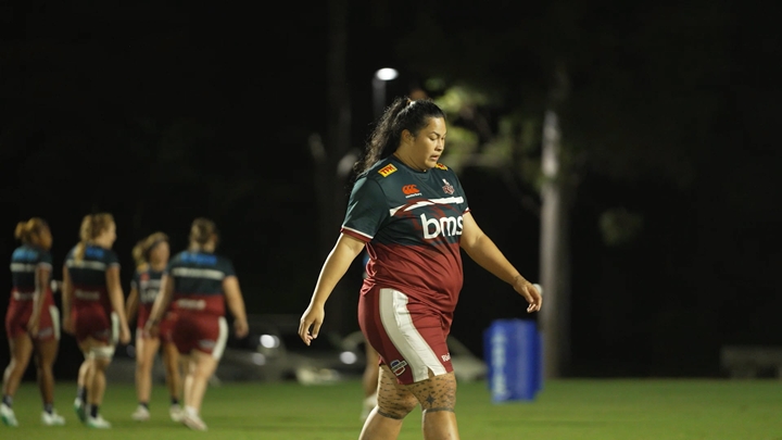 Liz Patu at training