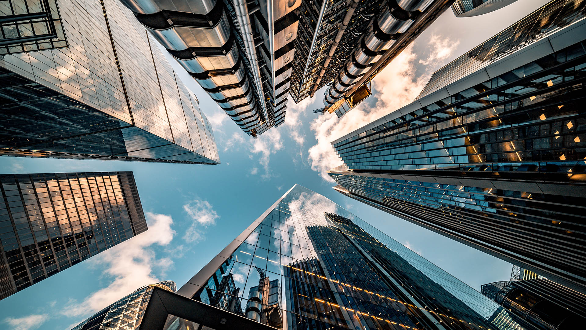 London financial district