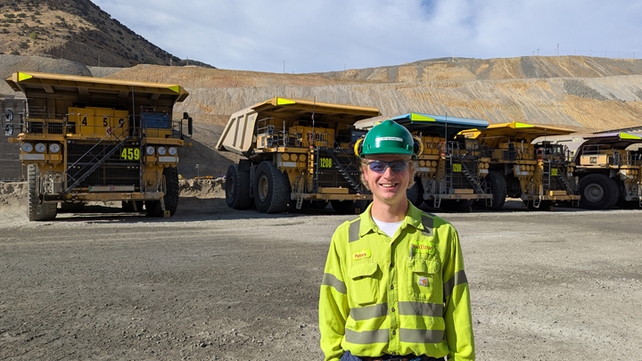 Meet Pat, one of our graduates working with some of the biggest pieces of mobile machinery in the world.