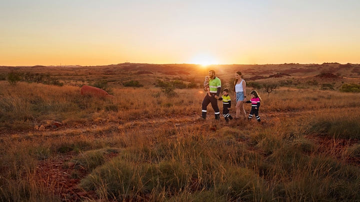 A family in Western Australia