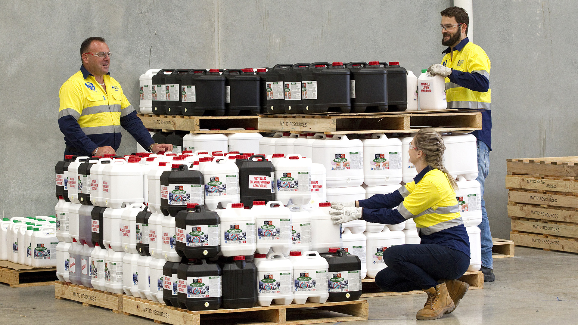 Hand sanitiser, Pilbara Operations