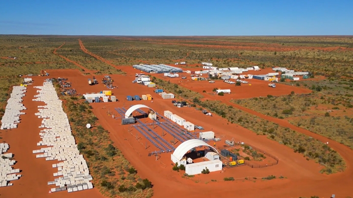 Aerial view of Winu region