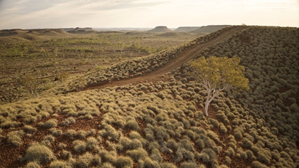 Aerial of Robe Valley