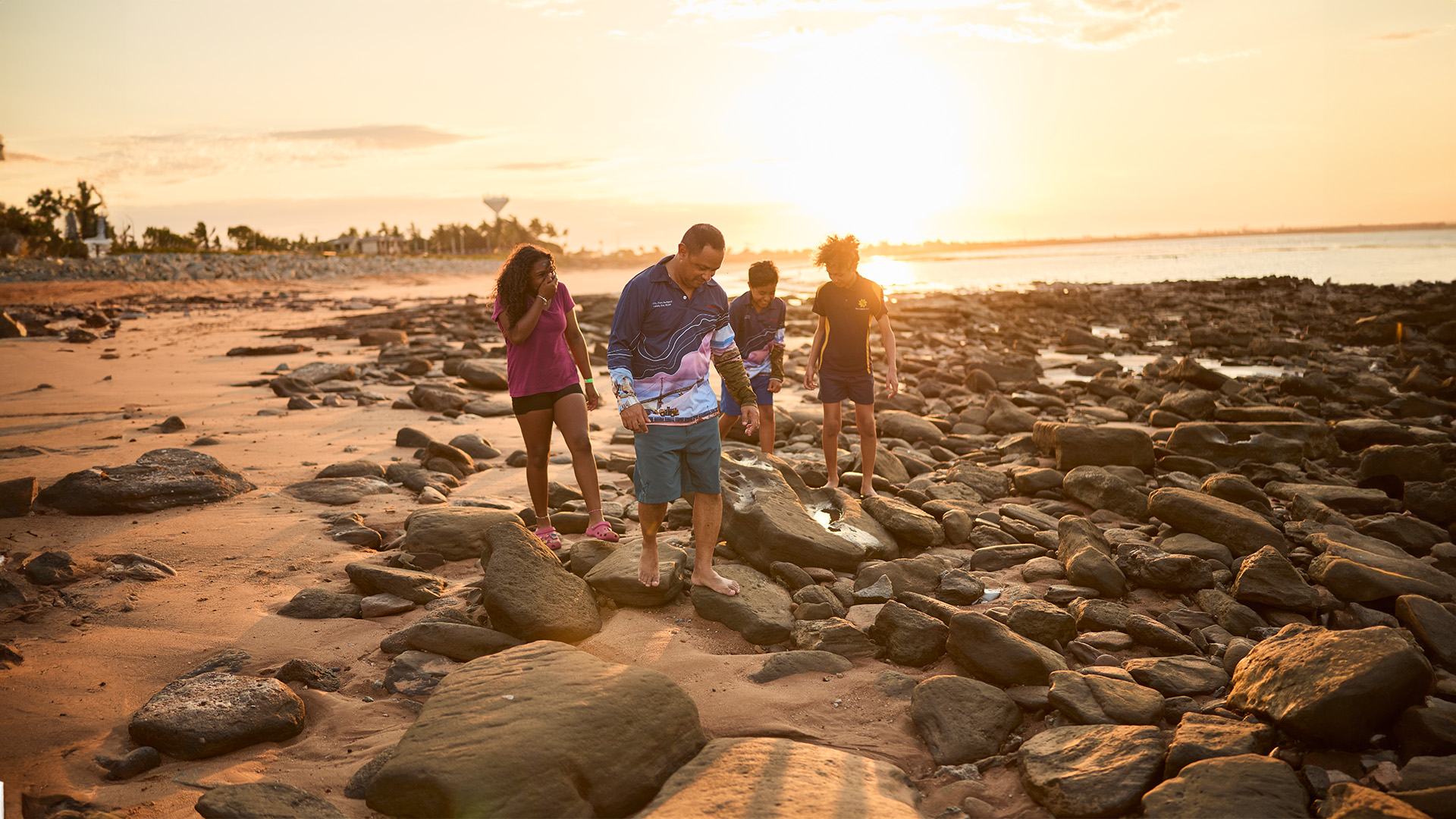 Sebastian and his family