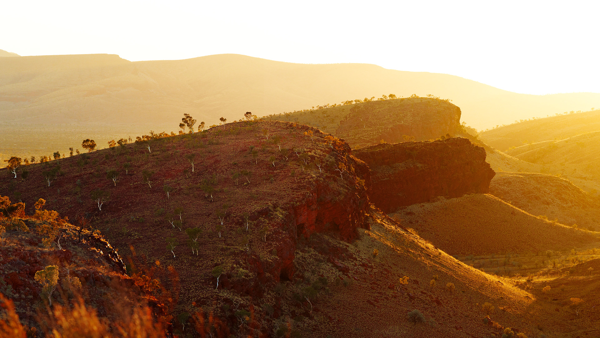 Sunset at Yindjibarndi