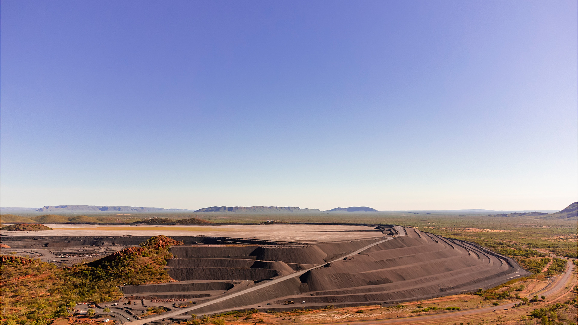 Tailings facilities at Argyle