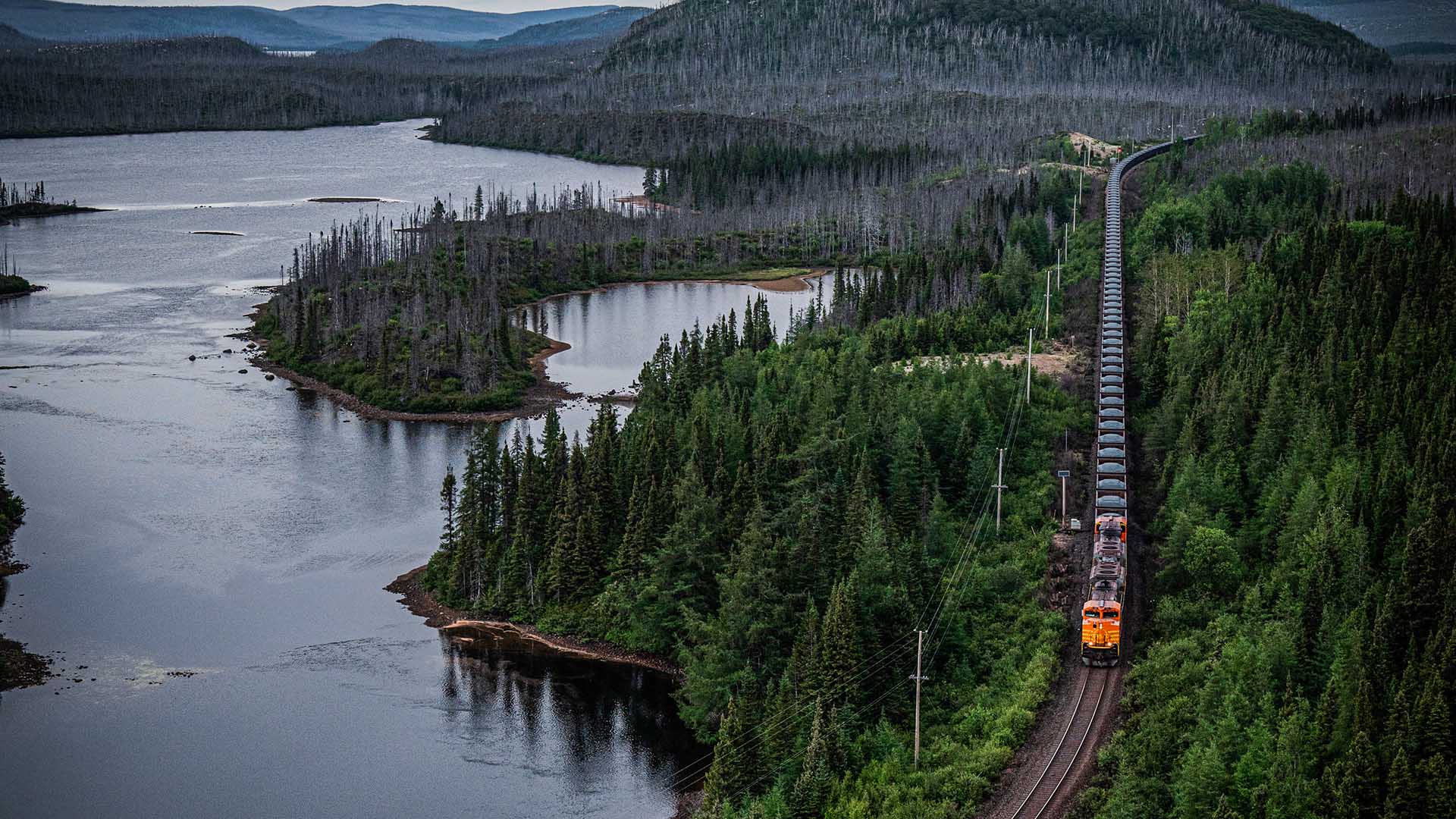 QNS&L rail line, IOC