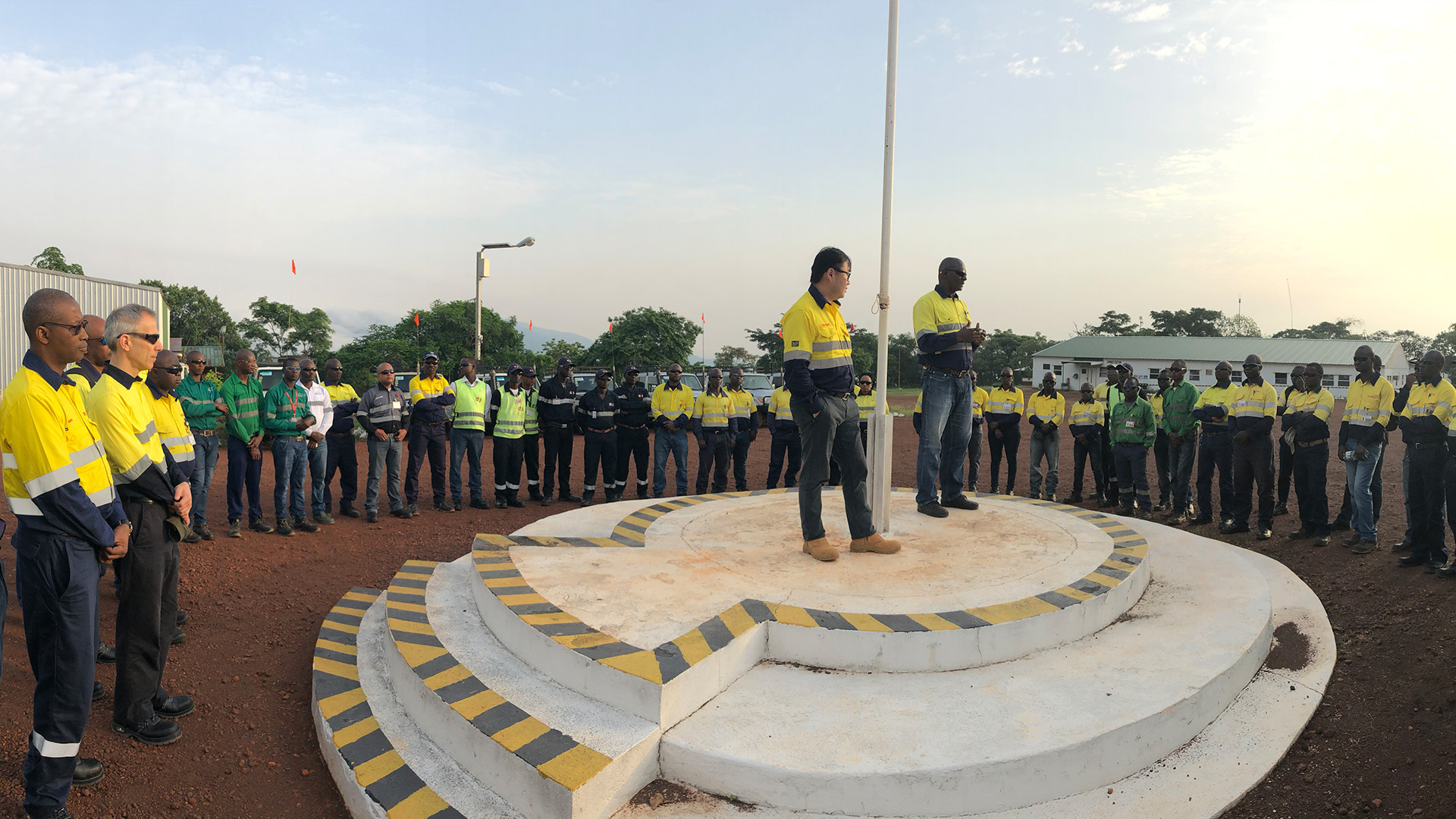 Bold meeting in Simandou