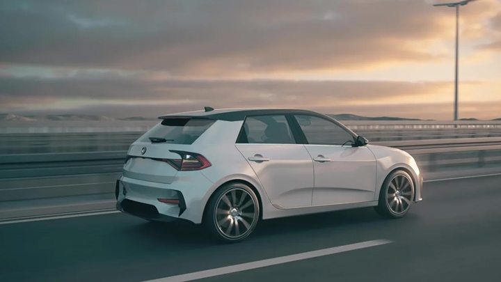 Driving an electric car