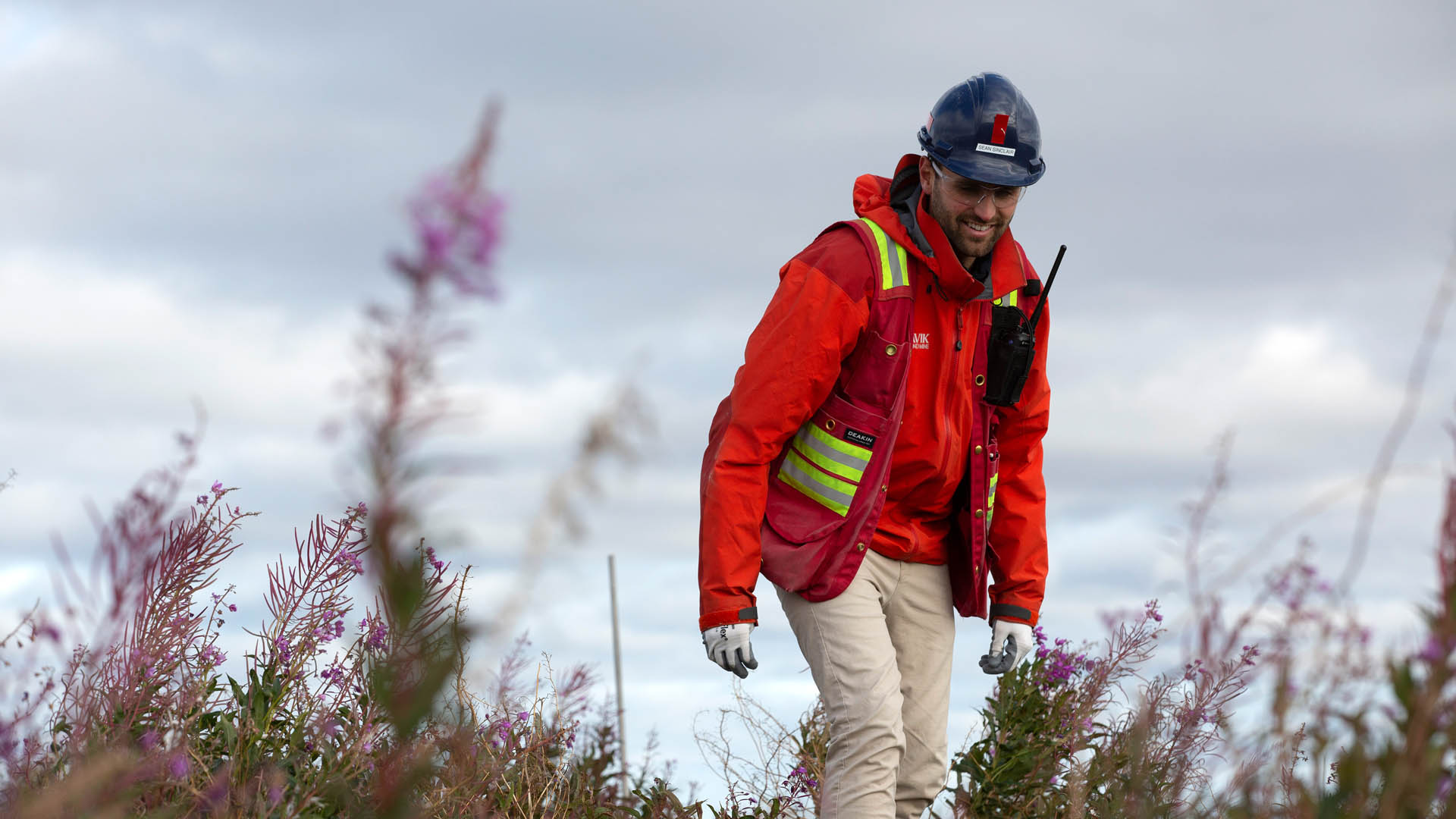 Sean Sinclair at Diavik