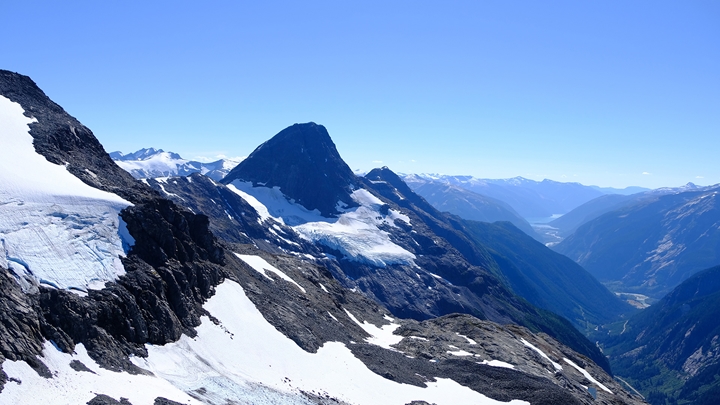 Mountains in Kemano area, BC Works