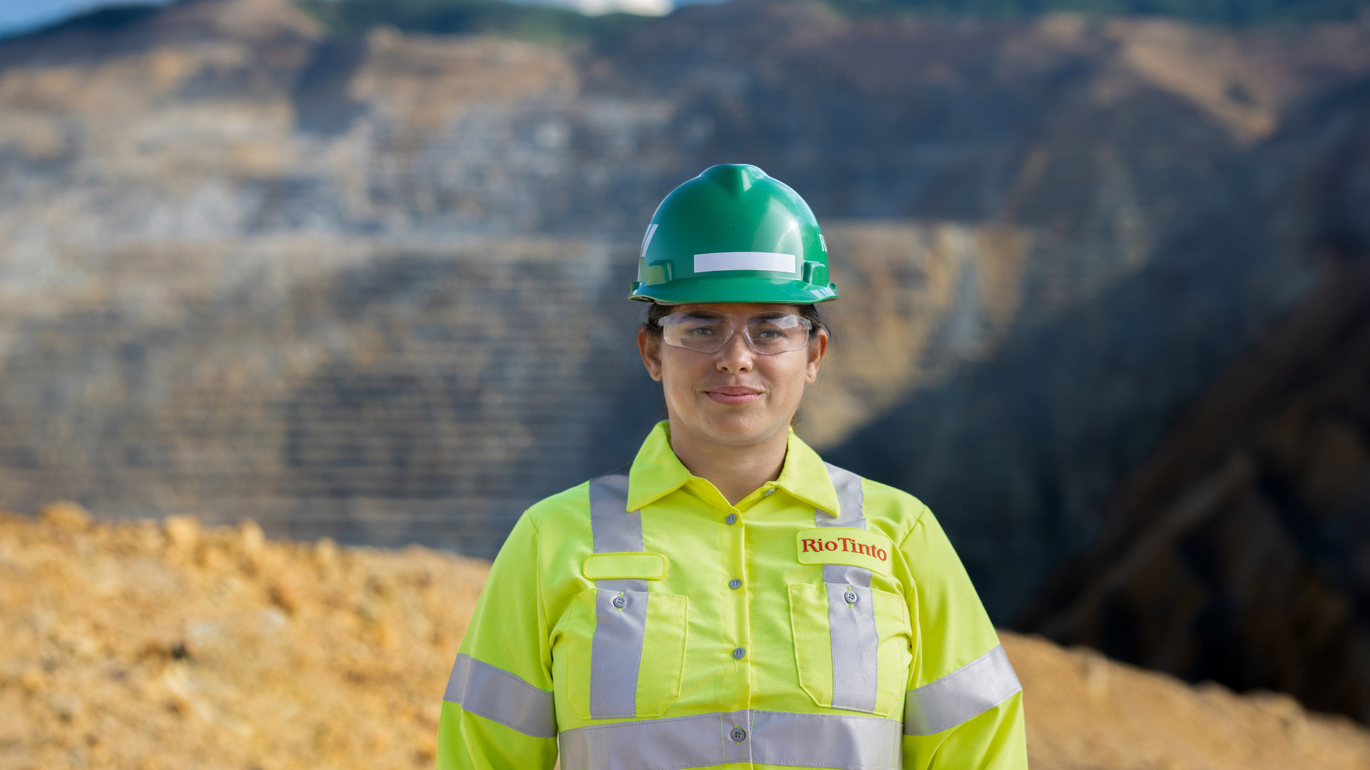 Employee at Kennecott operations