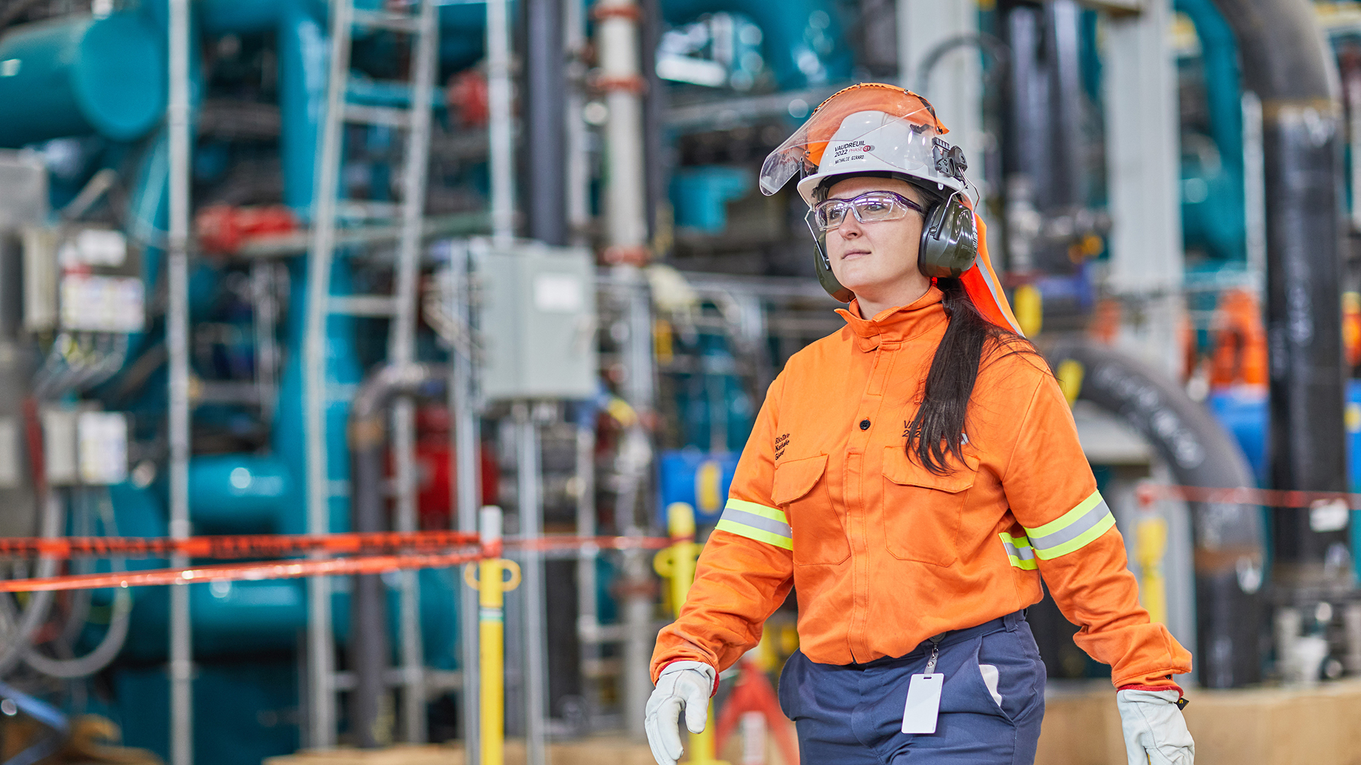 Employee at the Saguenay