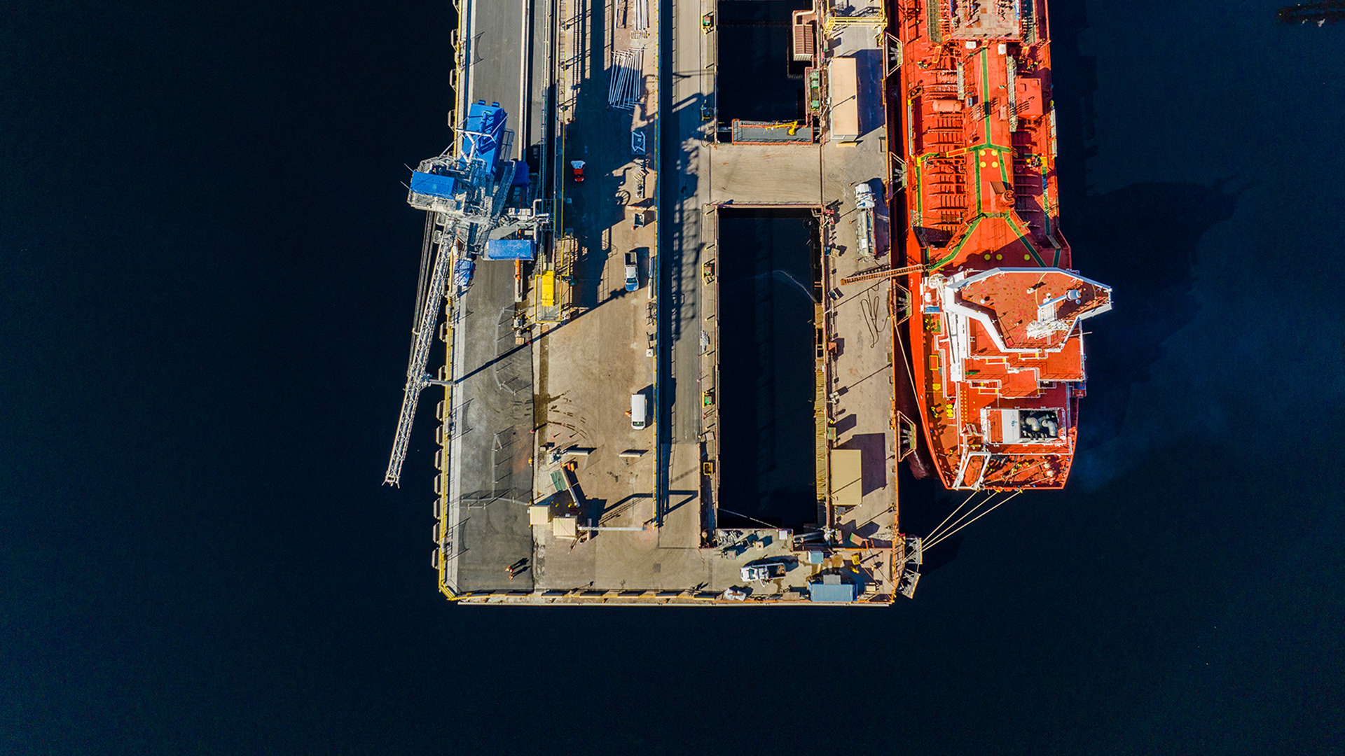 Aerial of La Baie