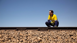 Employee in the Pilbara