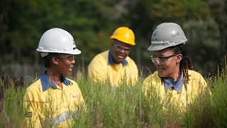 Employees at Richards Bay Minerals