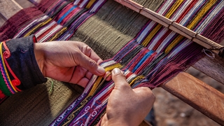 Weaving in Peru