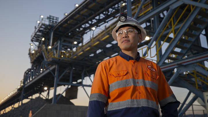 Employee at Oyu Tolgoi