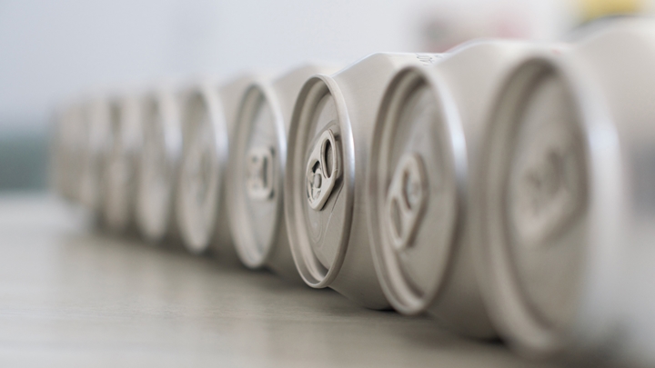 Aluminium cans