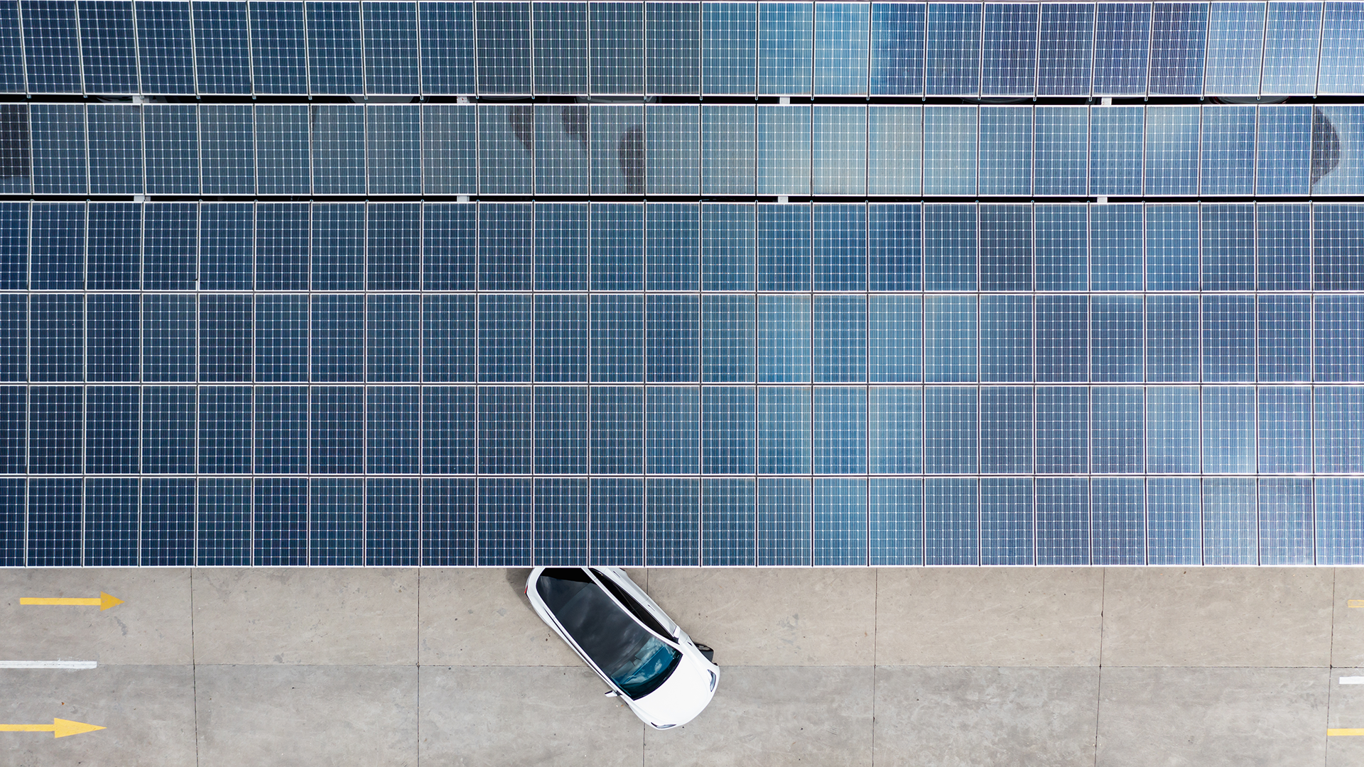 lithium car and solar panels