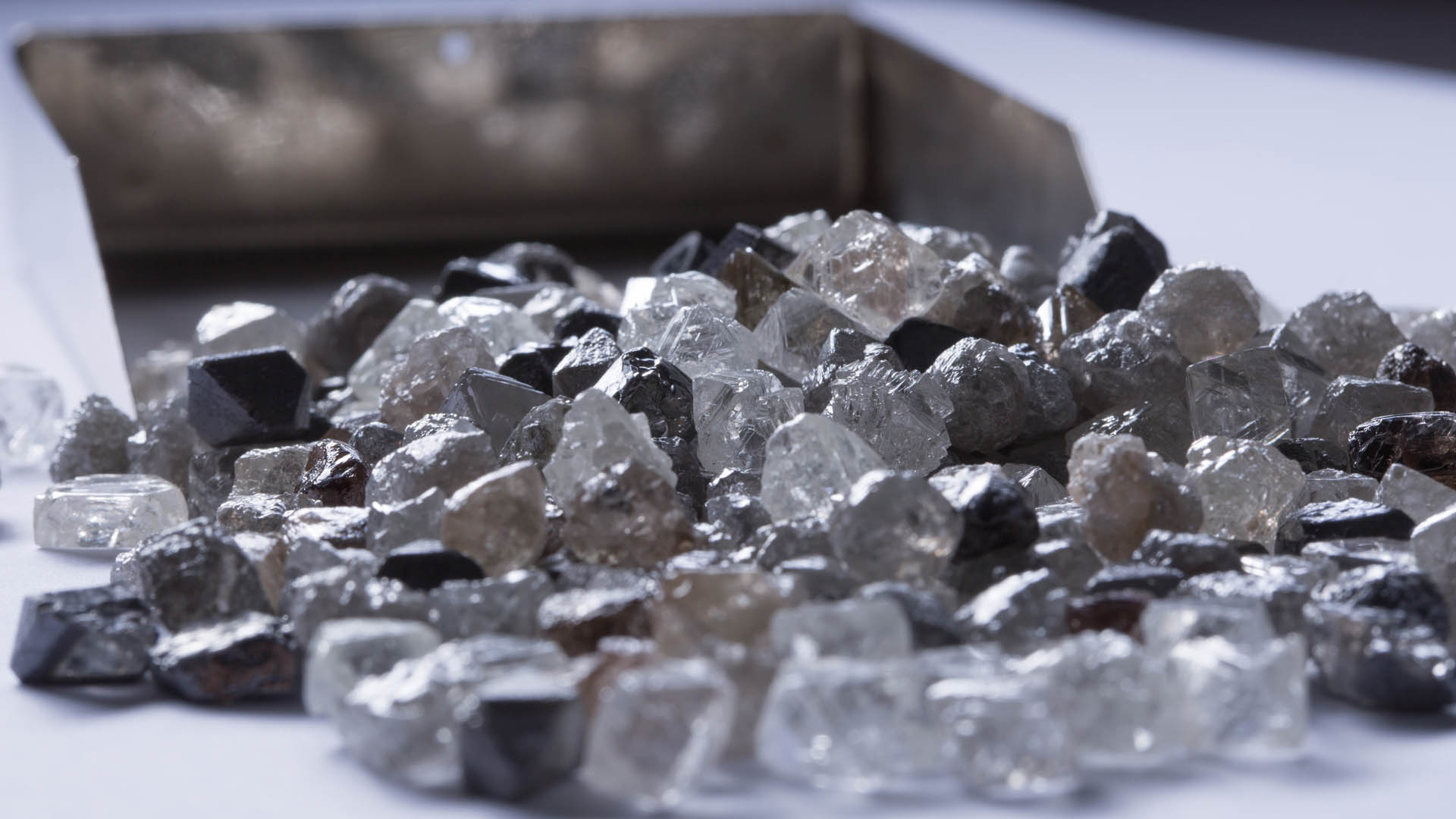 Diavik rough diamonds