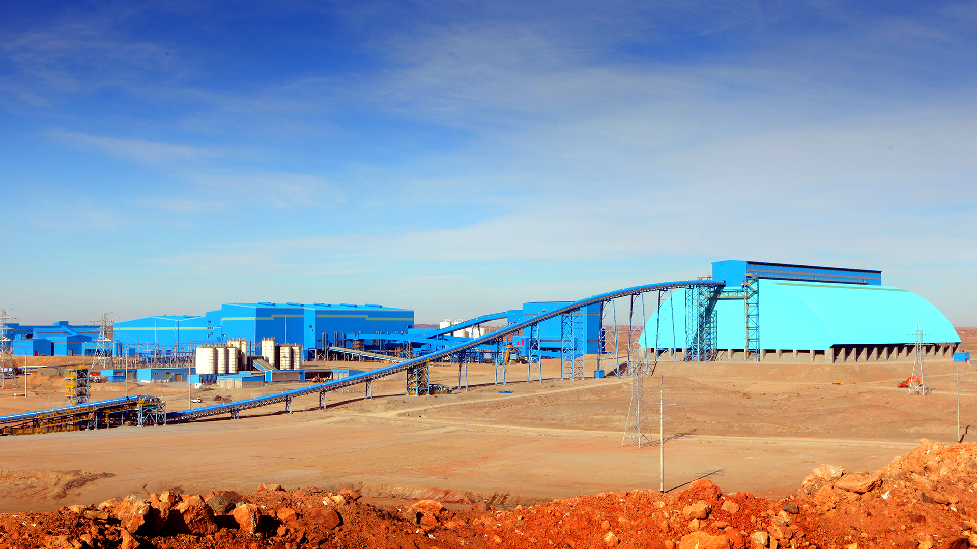 Concentrator, Oyu Tolgoi, Mongolia